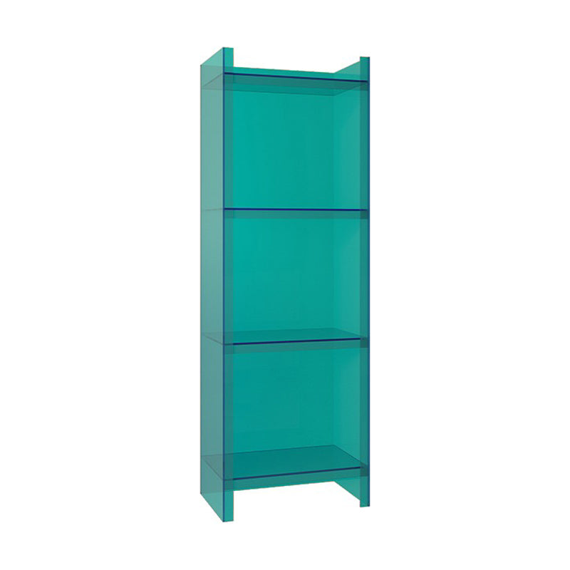Closed Back Bookcase Scandinavian Style Bookshelf for Home Office Study Room