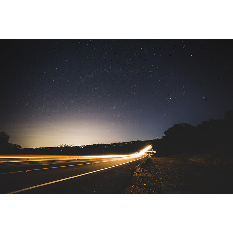 Traffic Photography Mural Wallpaper Decorative Bedroom Wall Mural