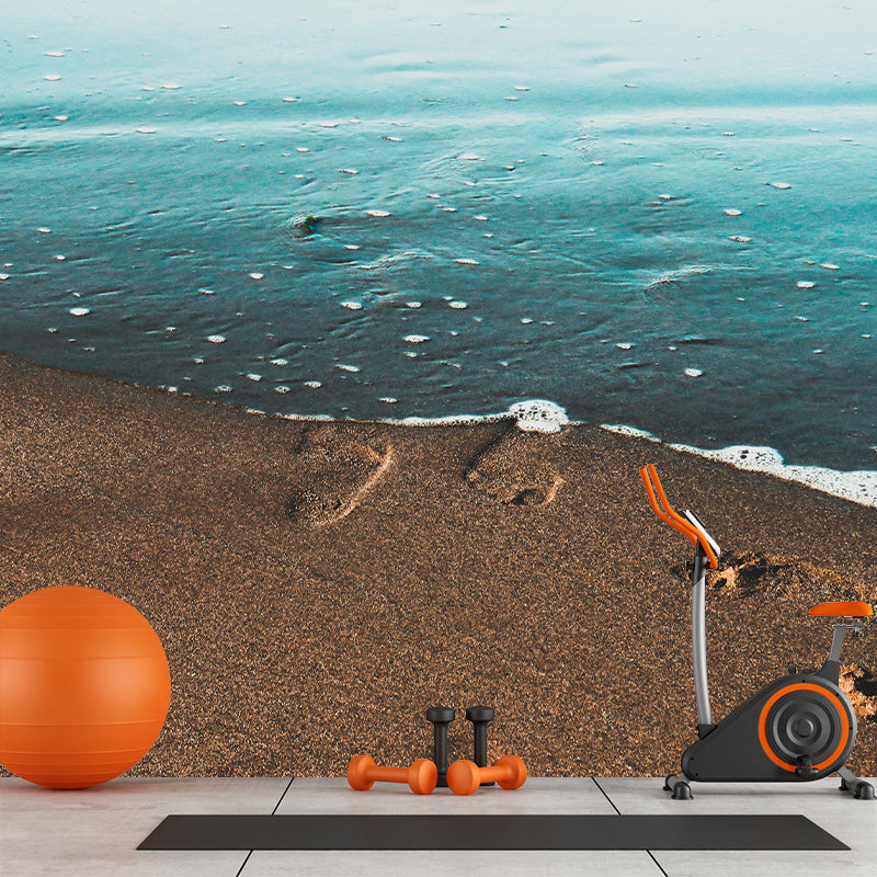 Sea Beach Mildew Resistant Mural Wallpaper Indoor Wall Mural