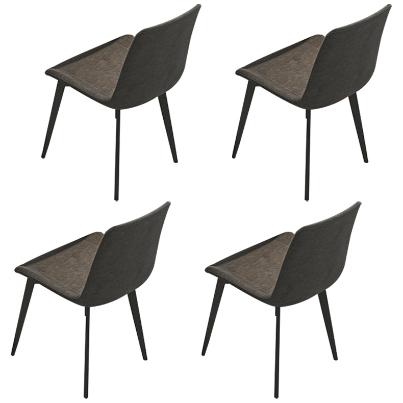 Modern 1/4/5/7 Pieces Dining Table Set with White Sintered Stone Top Scalable Dinette Set