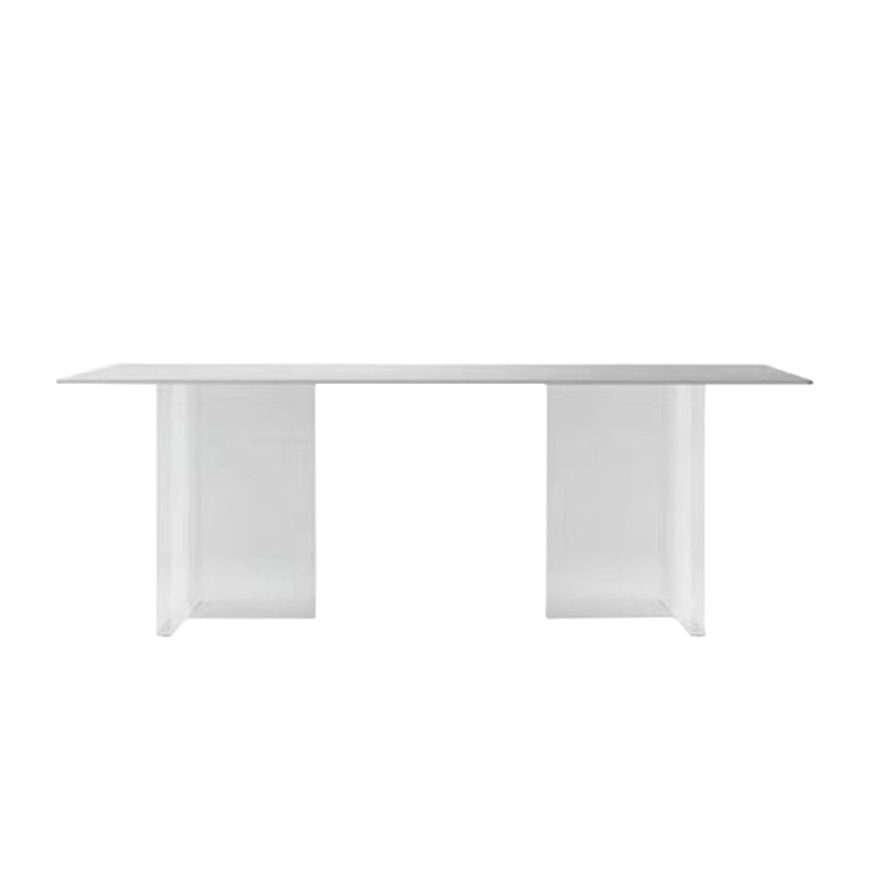 Designer Style 1/4/7 Pieces Dinette Set Acrylic Dining Table and Chairs