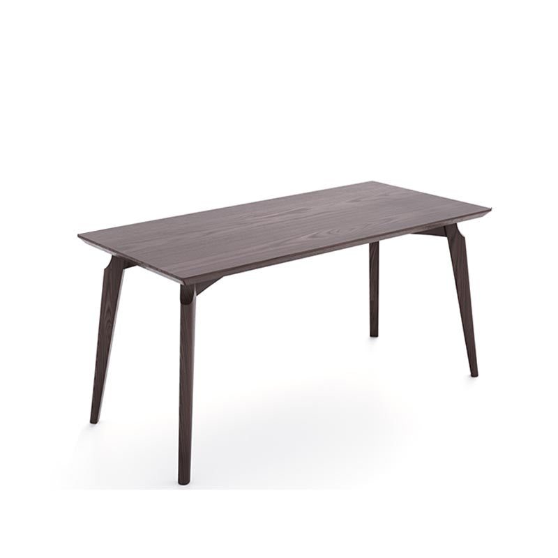 4-foot Solid Wood Table Rectangle Modern Fixed Dinner Room Kitchen Table