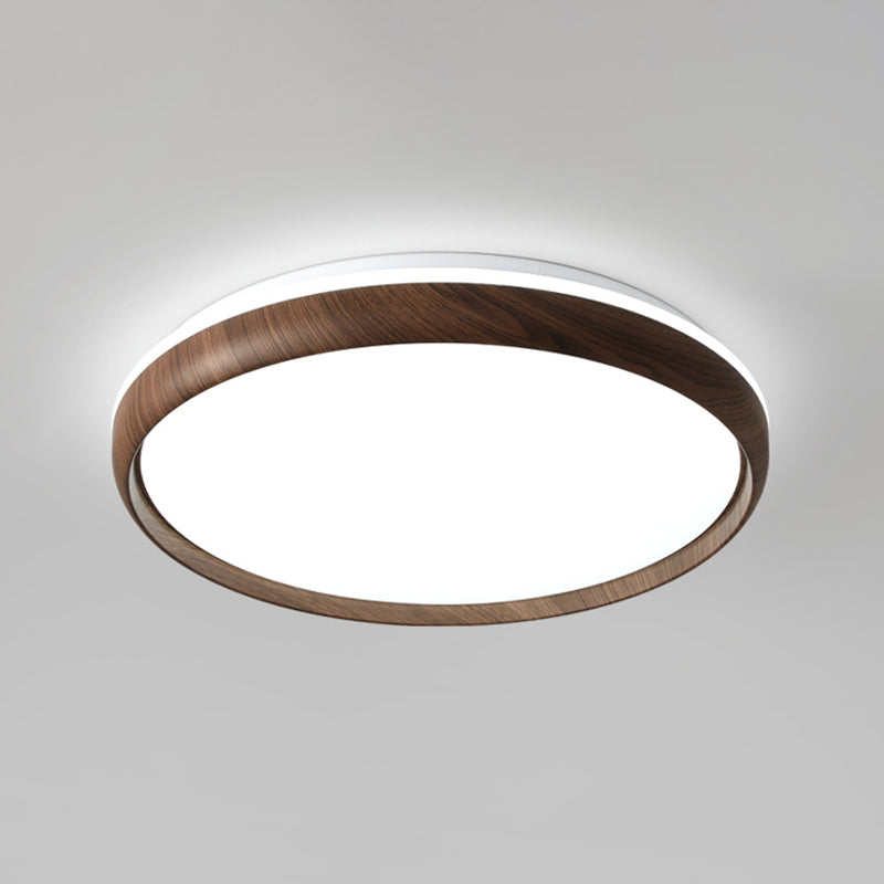 Modern Round Ceiling Light Metal LED Flush Mount Light for Living Room