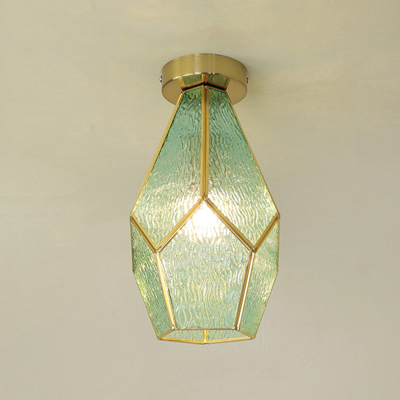 Modern Ceiling Light Creative Glass Flush Mount Light for Living Room