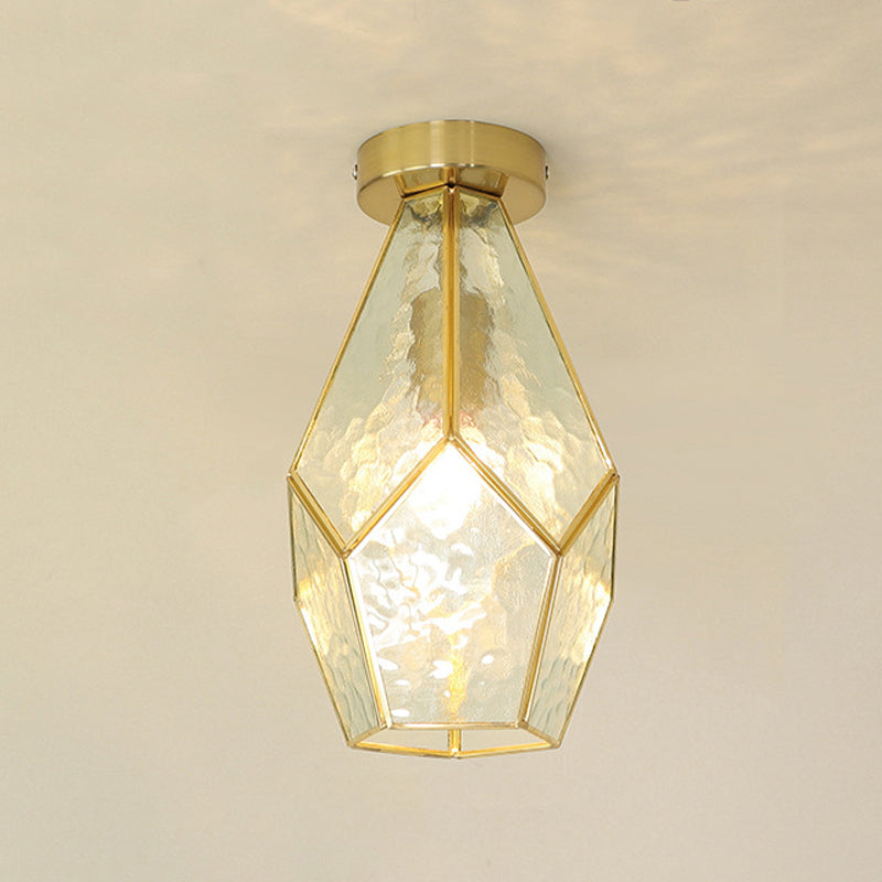 Modern Ceiling Light Creative Glass Flush Mount Light for Living Room