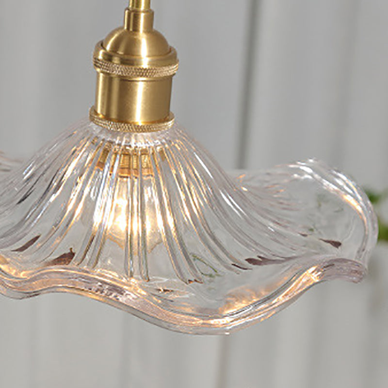 Creative Ceiling Light Modern Glass Flush Mount Light for Living Room