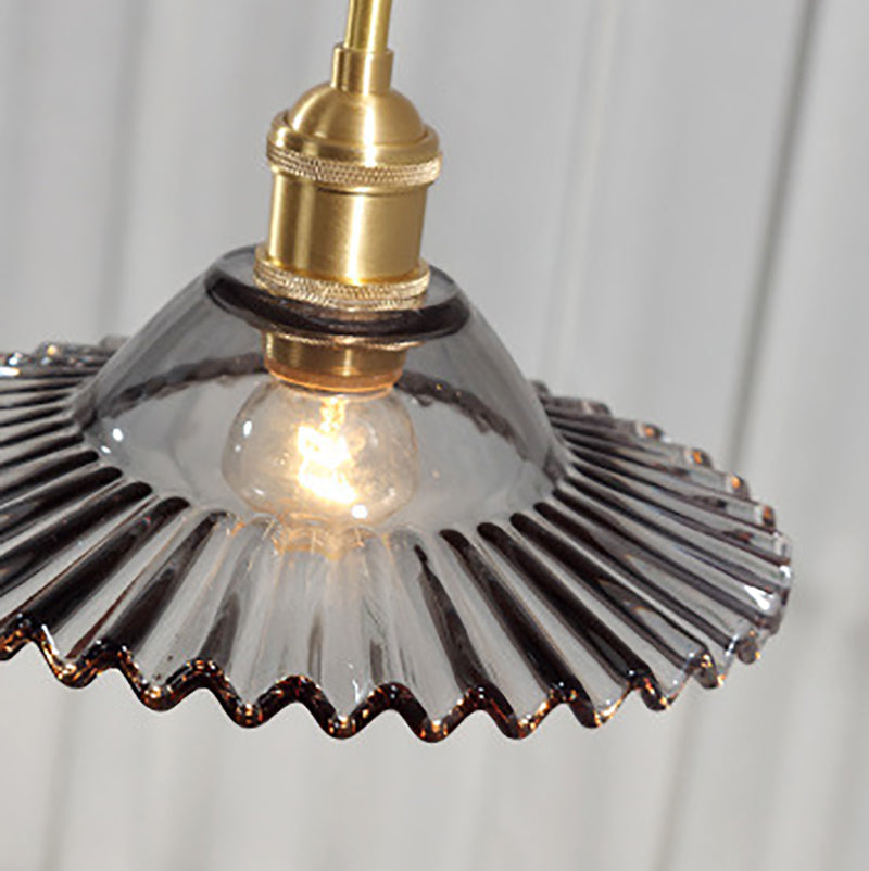 Creative Ceiling Light Modern Glass Flush Mount Light for Living Room