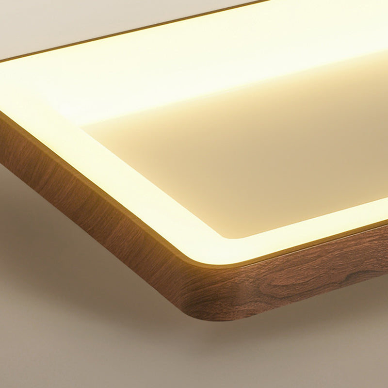 Nordic Geometric Ceiling Light 1 Light LED Flush Mount Light for Bedroom