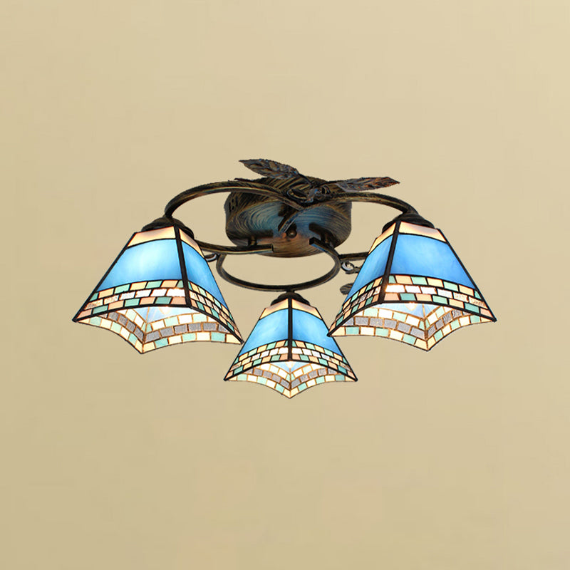 Creative Glass Flush Mount Ceiling Light Modern Flush Mount Ceiling Fixture