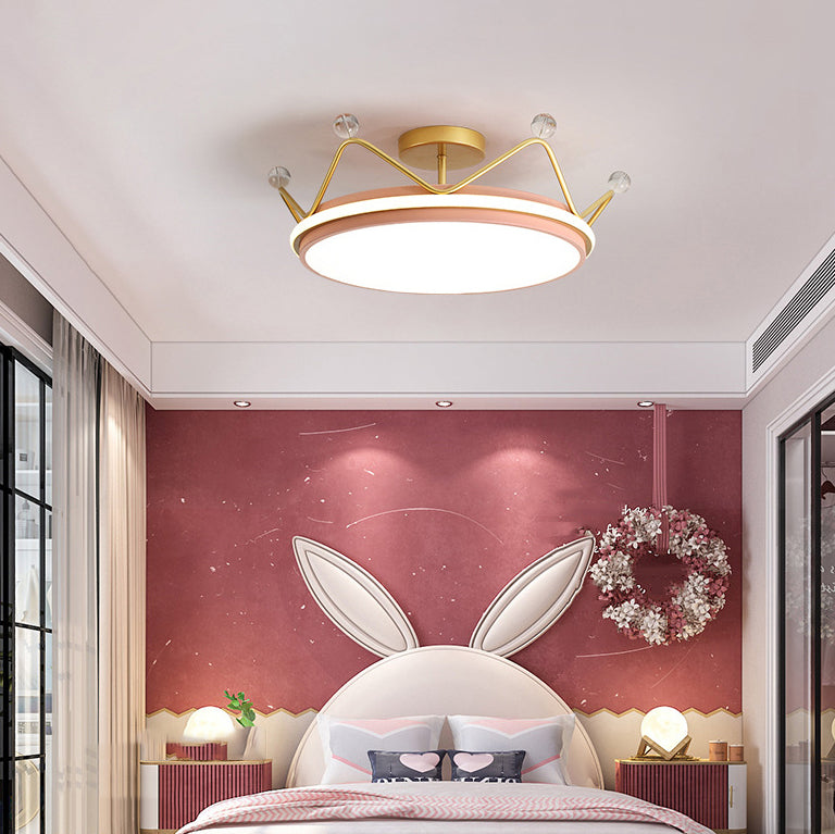 Colorful Flush Mount Ceiling Light Modern LED Flush Mount Ceiling Fixture