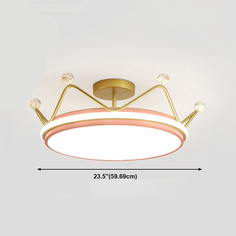Colorful Flush Mount Ceiling Light Modern LED Flush Mount Ceiling Fixture