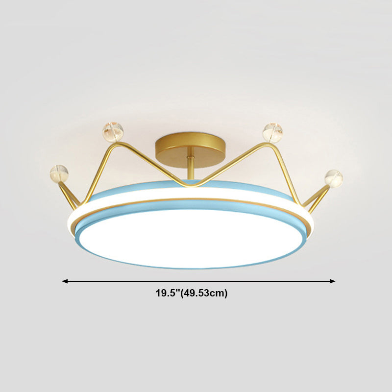 Colorful Flush Mount Ceiling Light Modern LED Flush Mount Ceiling Fixture