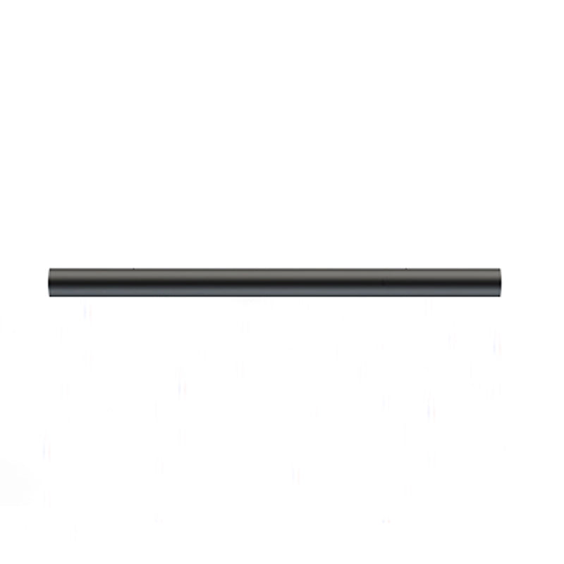 Linear Shape Metal Wall Lighting Idea Modern Style 1 Light Wall Mount Lighting in Black