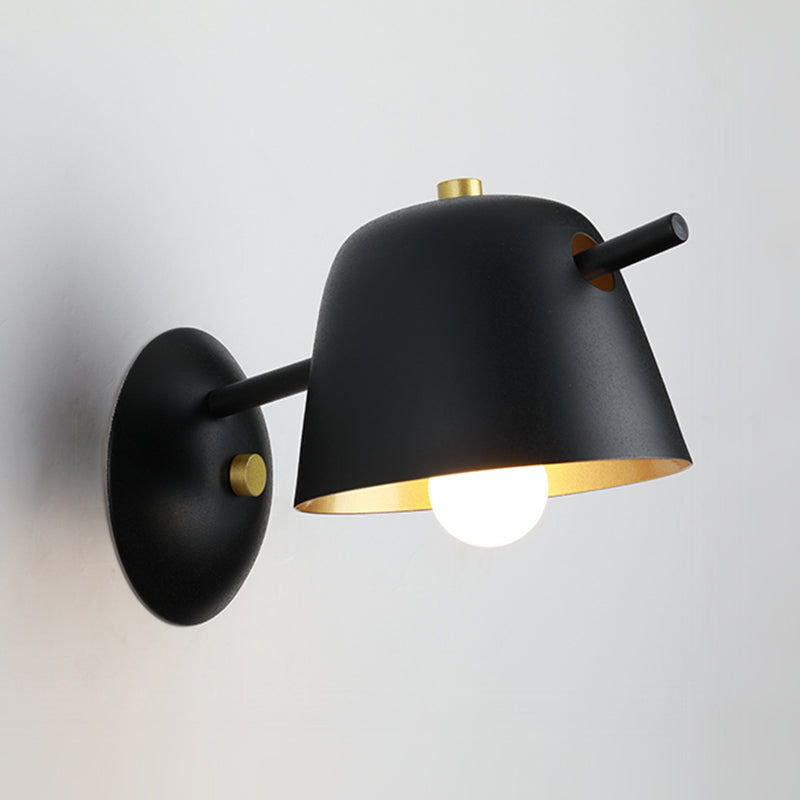 Geometric Wall Lamps Modern Style Metal 1 Light Wall Light Sconce