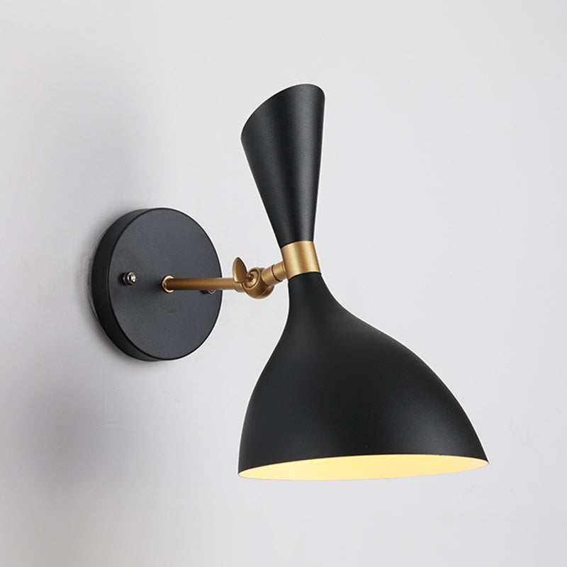 Geometric Wall Lamps Modern Style Metal 1 Light Wall Light Sconce