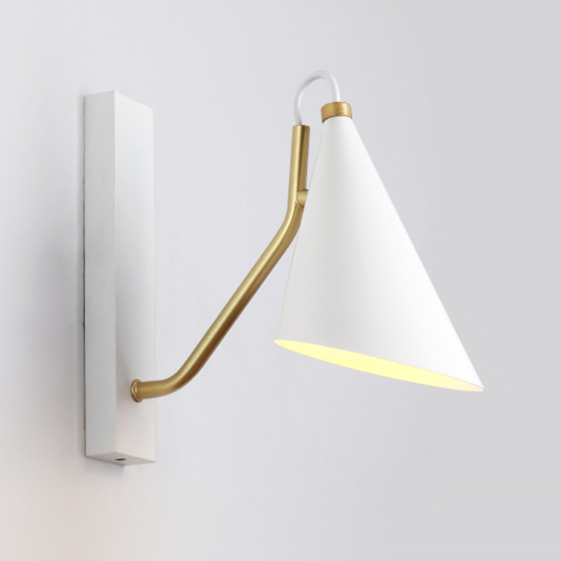 Geometric Wall Lamps Modern Style Metal 1 Light Wall Light Sconce