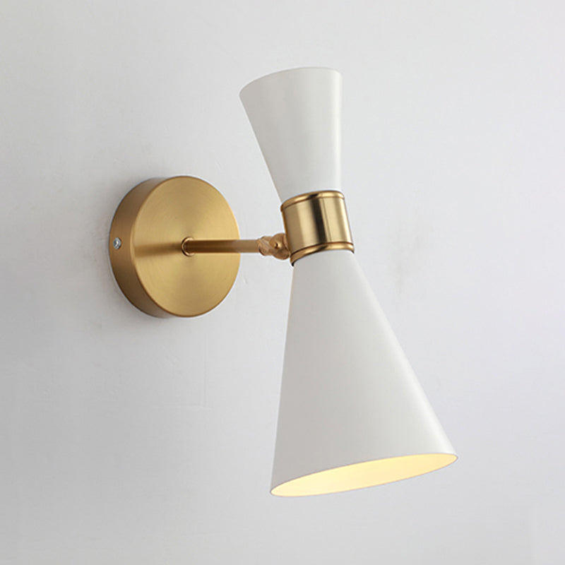 Geometric Wall Lamps Modern Style Metal 1 Light Wall Light Sconce