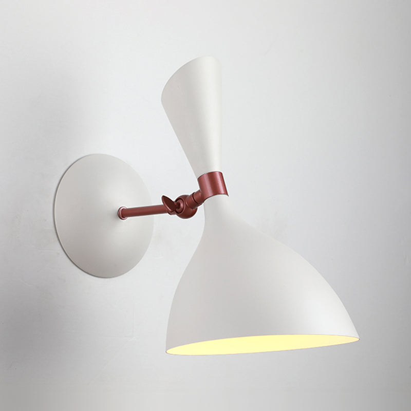 Geometric Wall Lamps Modern Style Metal 1 Light Wall Light Sconce