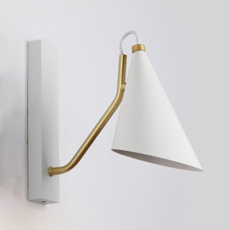 Geometric Wall Lamps Modern Style Metal 1 Light Wall Light Sconce