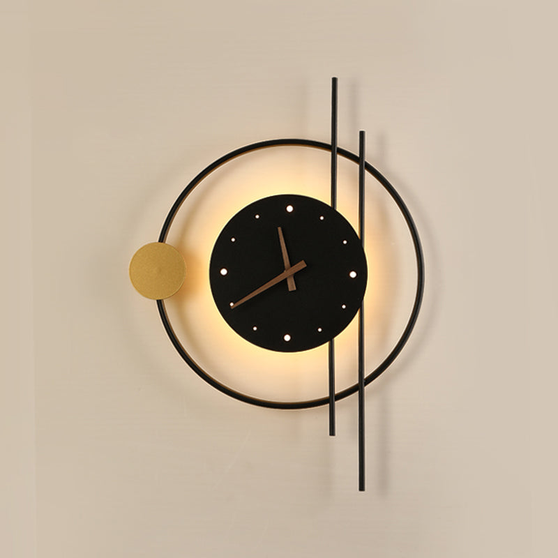 Geometry Shape Metal Wall Lighting Ideas Modern Style Wall Mounted Light Fixtures