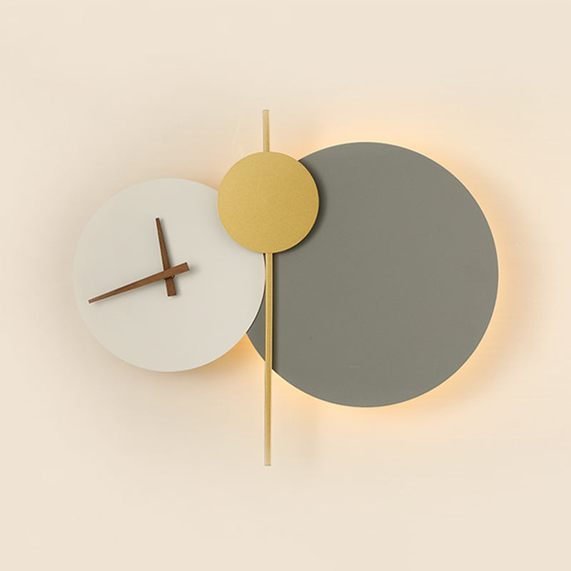 Geometry Shape Metal Wall Lighting Ideas Modern Style Wall Mounted Light Fixtures