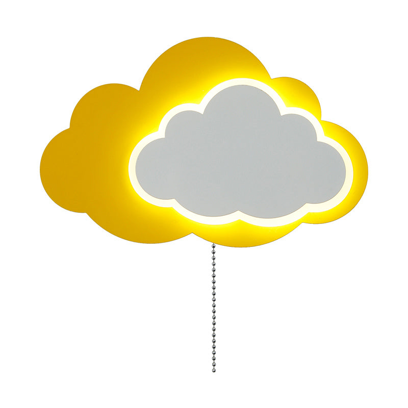 Modern Style Unique Shape Wall Sconce Metal Wall Light for Bedroom