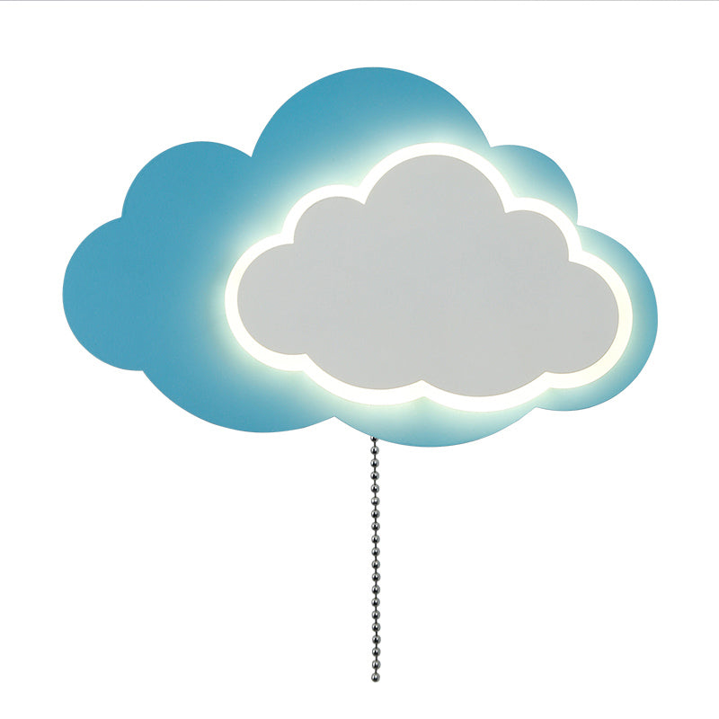 Modern Style Unique Shape Wall Sconce Metal Wall Light for Bedroom