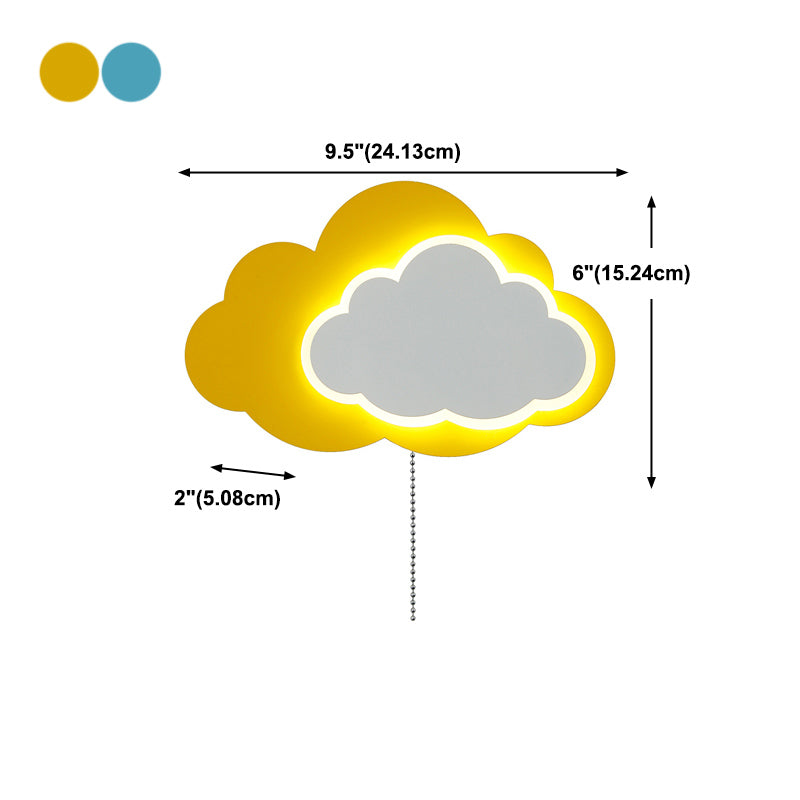 Modern Style Unique Shape Wall Sconce Metal Wall Light for Bedroom