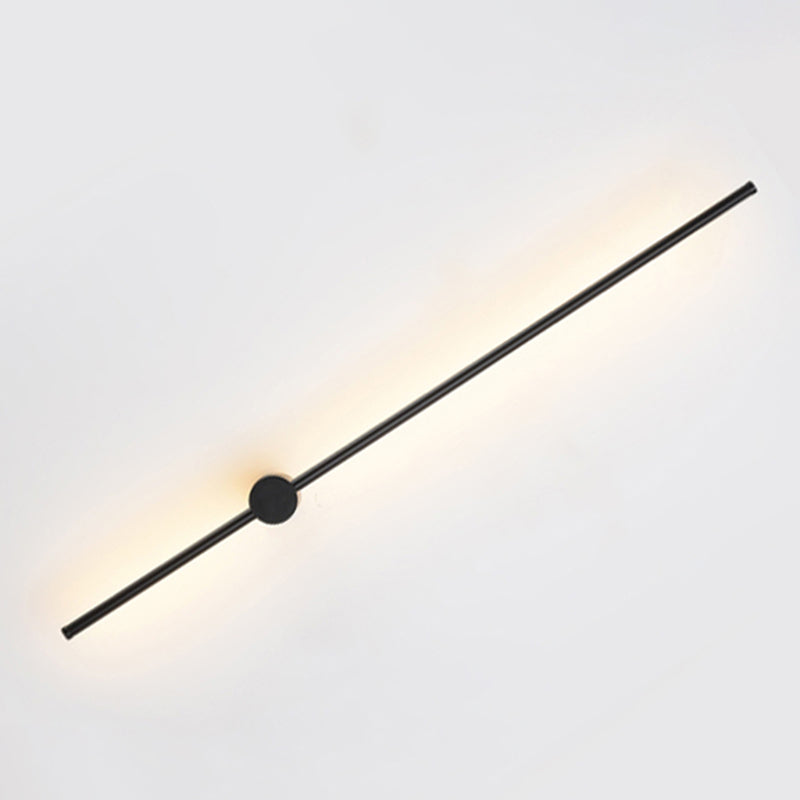 Metal Strip Wall Light Minimalist 1 Light LED Wall Sconce for Living Room