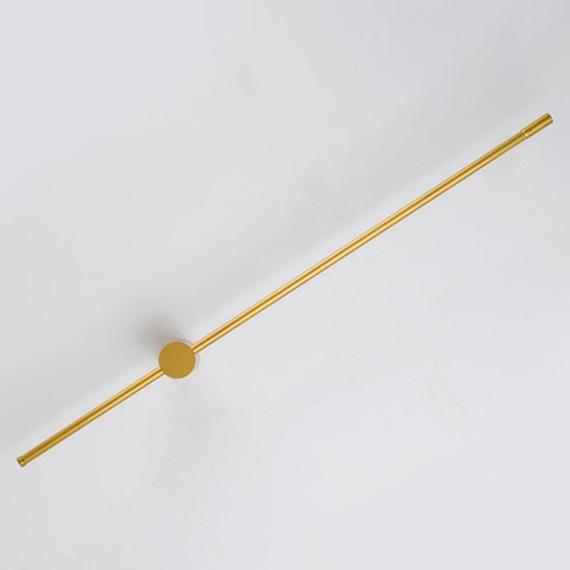 Metal Strip Wall Light Minimalist 1 Light LED Wall Sconce for Living Room