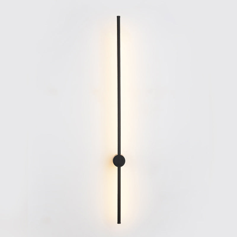 Metal Strip Wall Light Minimalist 1 Light LED Wall Sconce for Living Room