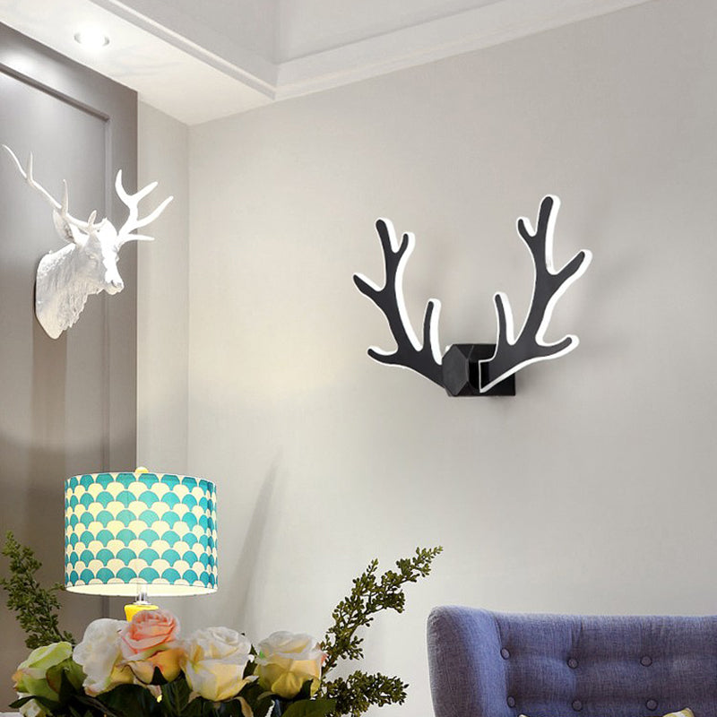 1-Light Geometric Wall Lights Modern Style Metal Wall Light Sconce