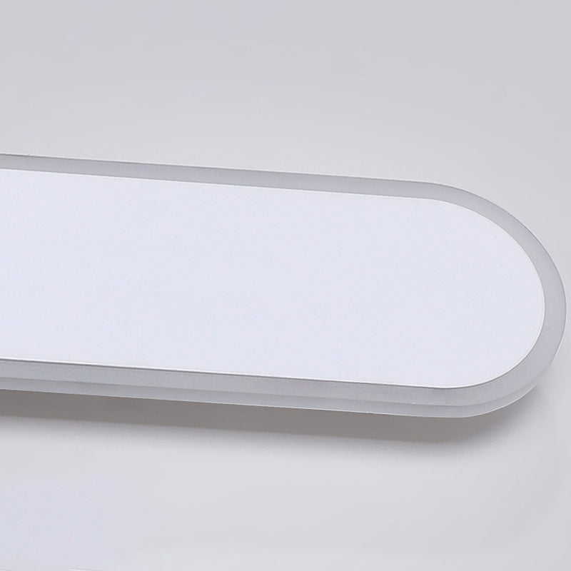 Metal Straight Wall Light Nordic Style 1 Light LED Wall Sconce for Living Room