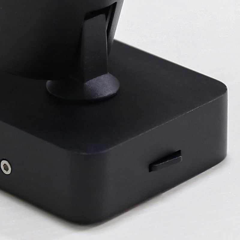 Modern Simple Led Wall Light Cylindrical Aluminium Rotatable Wall Lamp for Living Room