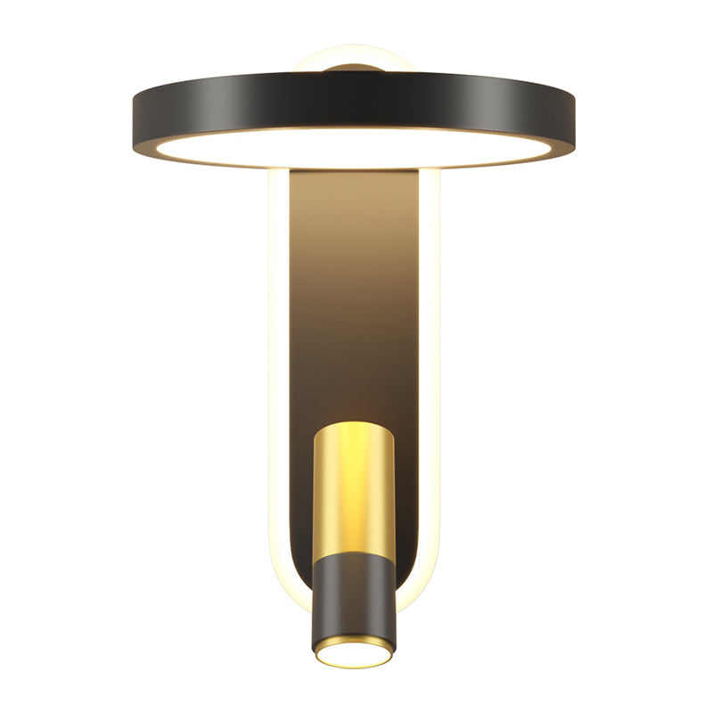 Nordic Metal Wall Light Geometric LED Reading Wall Sconce for Living Room