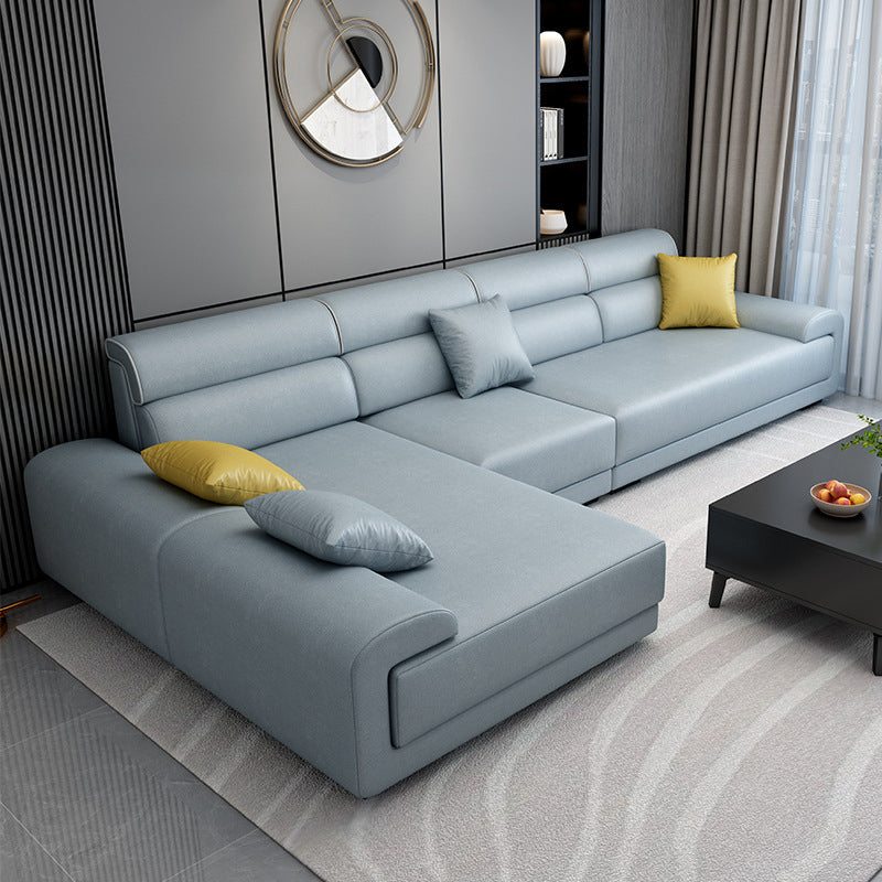 Scandinavian Modular Sectional Left Hand Facing Sofa for Apartment