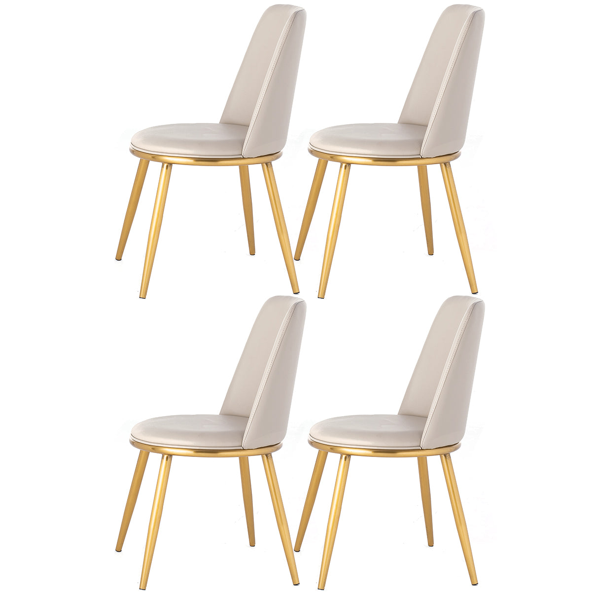 1/4/5/7 Pieces Dining Chairs Set Round Sintered Stone Dining Table Set for Home Use