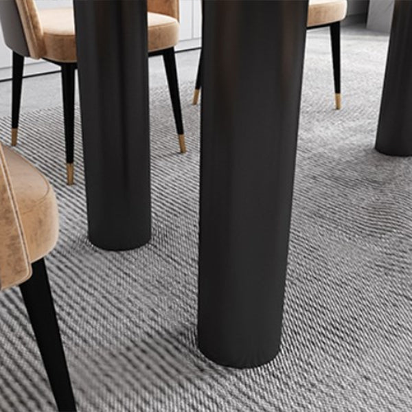 Nordic Solid Wood Table for Restaurant Unique Shape Table with 4 Legs