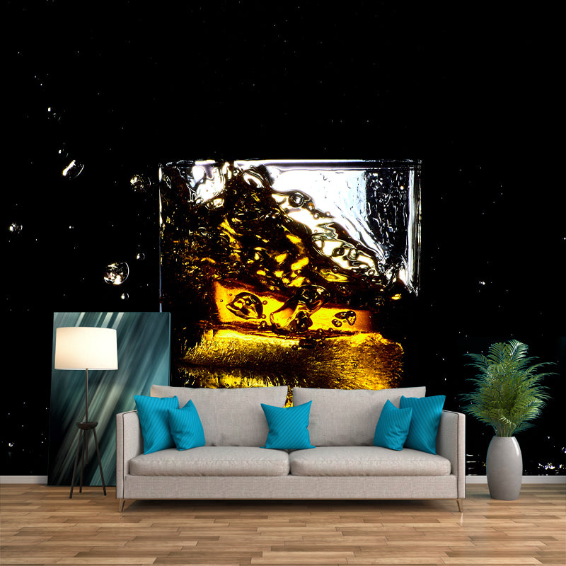 Eco-friendly Wall Mural Wallpaper Wine Drink Photography Sitting Room Wall Mural