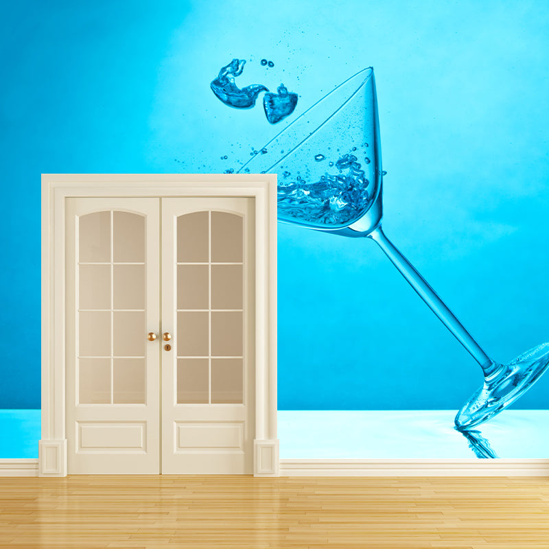 Wine Drink Mildew Resistant Wallpaper Photography Sleeping Room Wall Mural