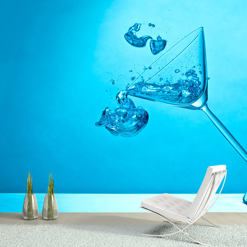 Wine Drink Mildew Resistant Wallpaper Photography Sleeping Room Wall Mural