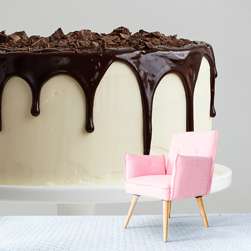 Wallpaper Dessert Pattern Resistant Mural Environment Friendly Sleeping Room Wall Mural