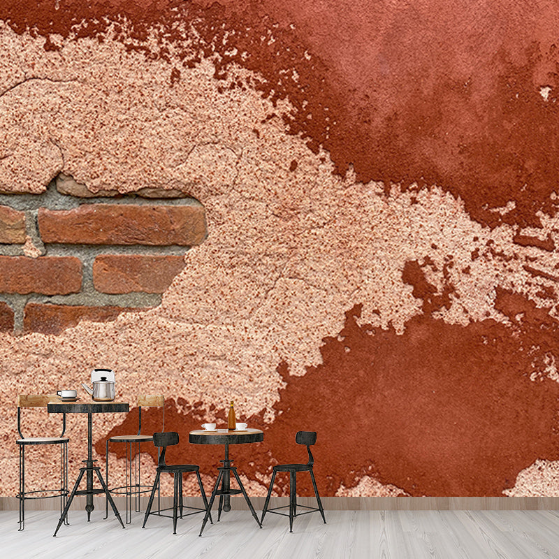 Photography Wall Mural Wallpaper Brick Texture Sitting Room Wall Mural