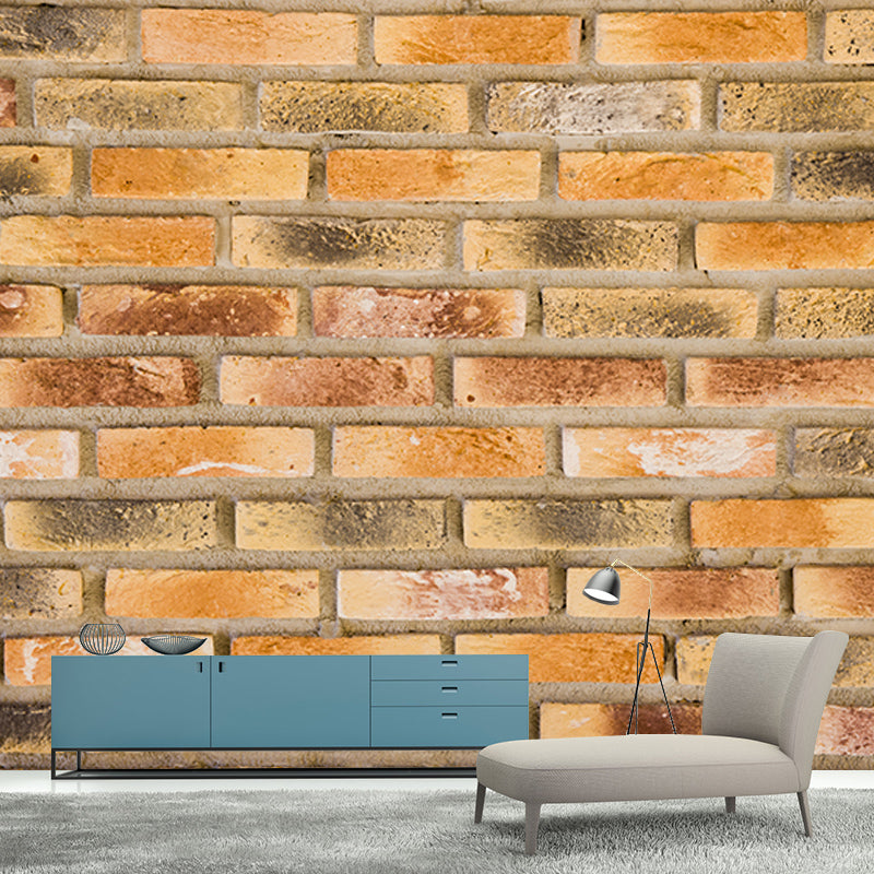 Environmental Wall Mural Wallpaper Brick Texture Living Room Wall Mural