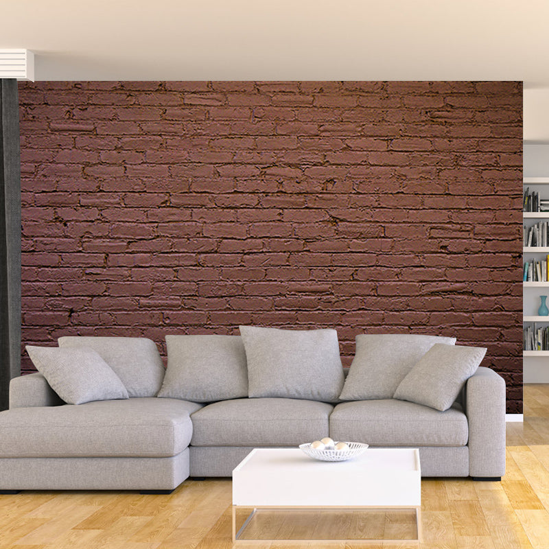 Environmental Wall Mural Wallpaper Brick Texture Living Room Wall Mural