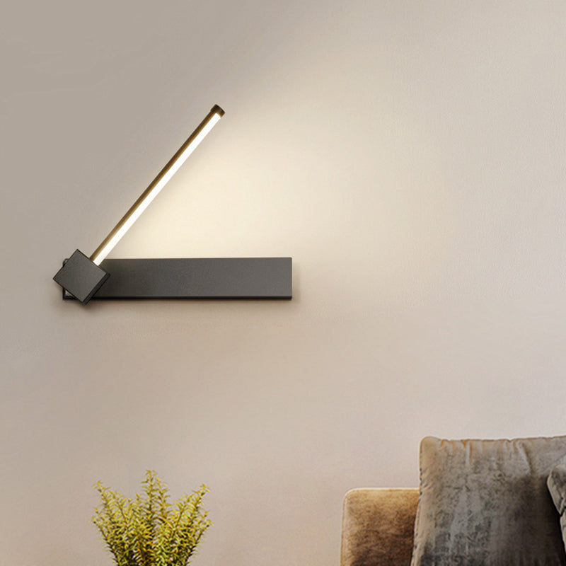 Geometric Shape Metal Wall Light Modern Style 1 Light Wall Mount Light
