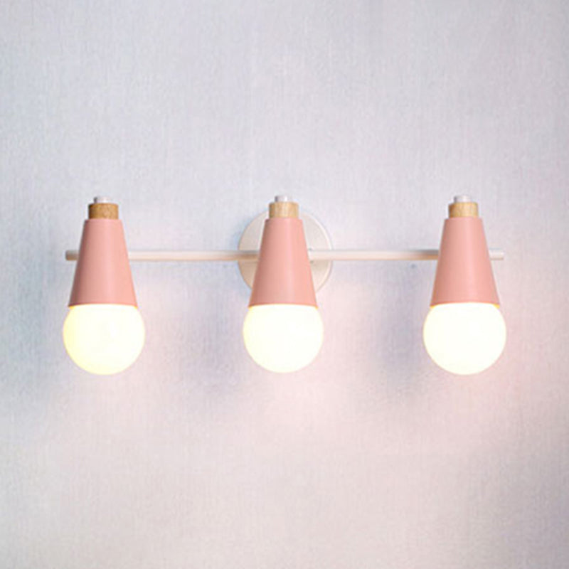 Geometric Wall Mounted Lamps Modern Style Metal Multi Lights Wall Lighting Ideas