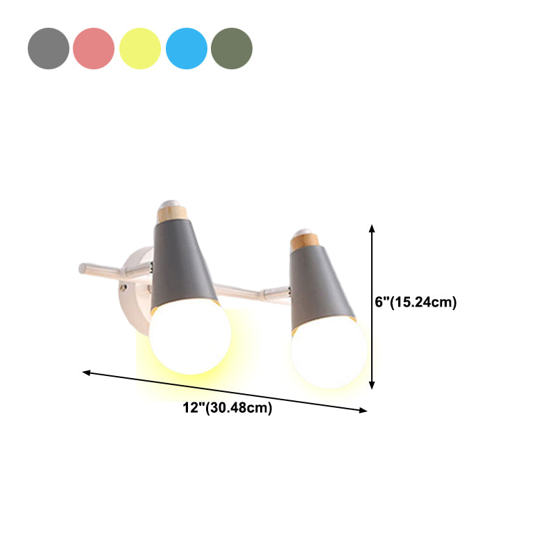 Geometric Wall Mounted Lamps Modern Style Metal Multi Lights Wall Lighting Ideas