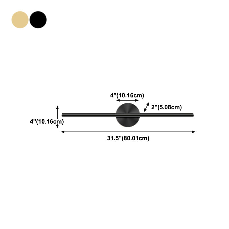 Strip Shape Wall Mount Light Modern LED Wall Sconce Light with Acrylic Shade for Bedside