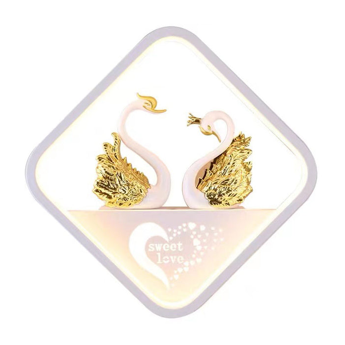 Geometry Shape Wall Light Kids Style Metal 1-Light Wall Mount Light